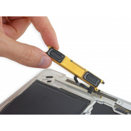 Замена левого динамика Retina MacBook 2015
