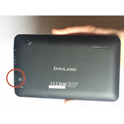 Замена DigiLand DL701Q Micro SD карты